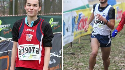 I campioni 2018: Federico Castrovinci e Federica Maggio, gli junior imbattibili